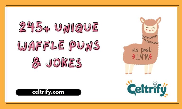 245+ Unique Waffle Puns & Jokes