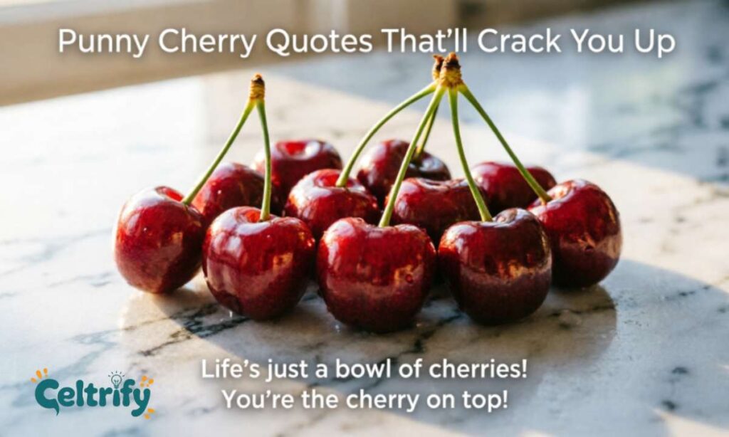 Punny Cherry Quotes That ll Crack You Up