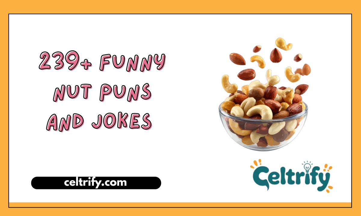 239+ Funny Nut Puns and Jokes That Are Cracking Everyone Up