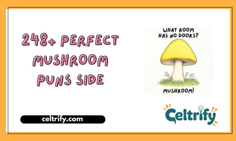 248+ Perfect Mushroom Puns Side-Splitting Jokes You Can’t Miss! 2026