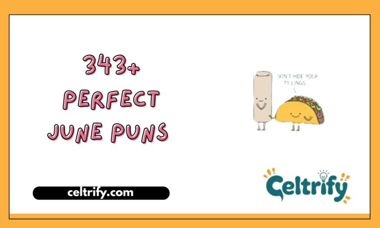 343+ Perfect June Puns Packed with Sunshine, Smiles, and Humor