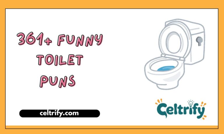 361+ Funny Toilet Puns Hilarious & Unfiltered 2026