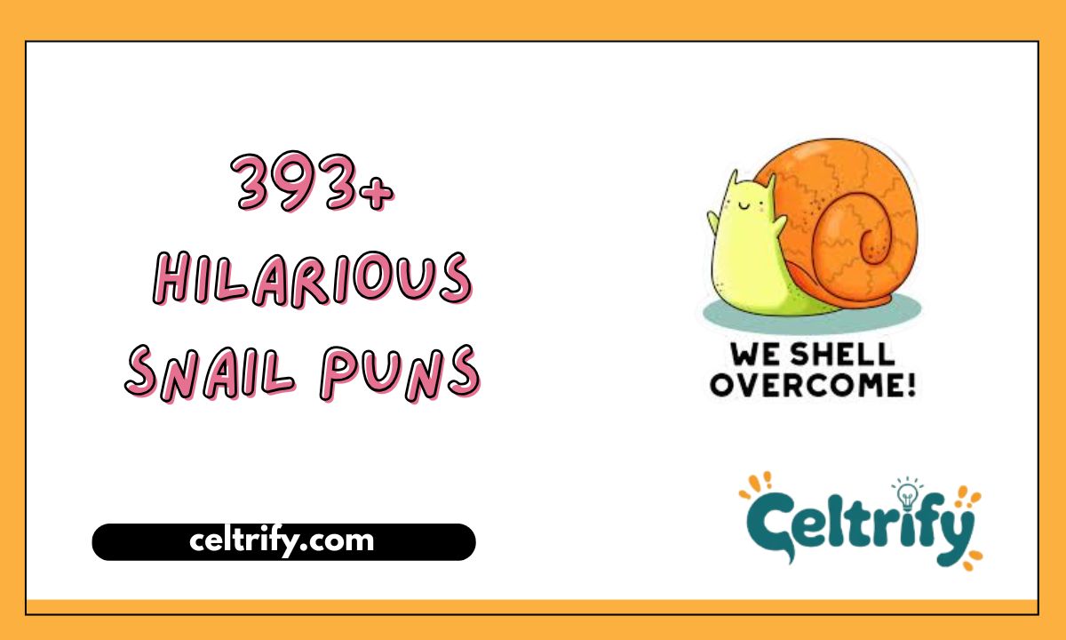 393+ Hilarious Snail Puns That Are Anything but Sluggish