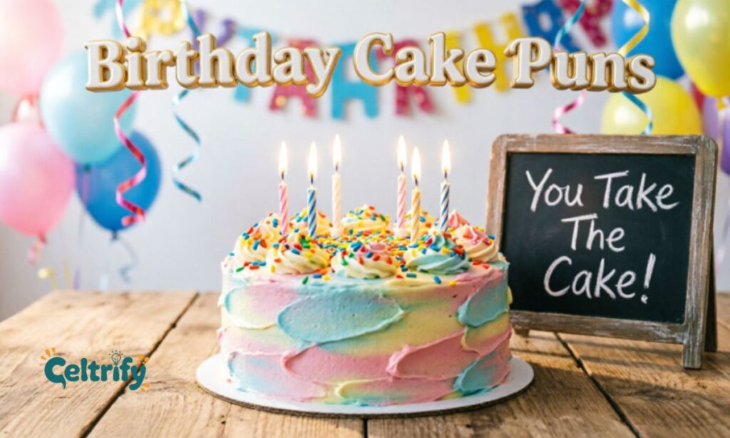 Birthday cake puns