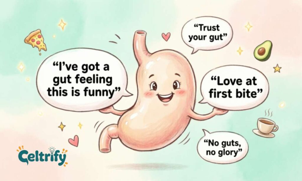 Clever Stomach Puns for Instagram