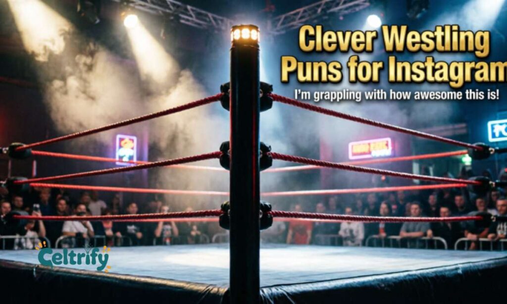 Clever Wrestling Puns for Instagram