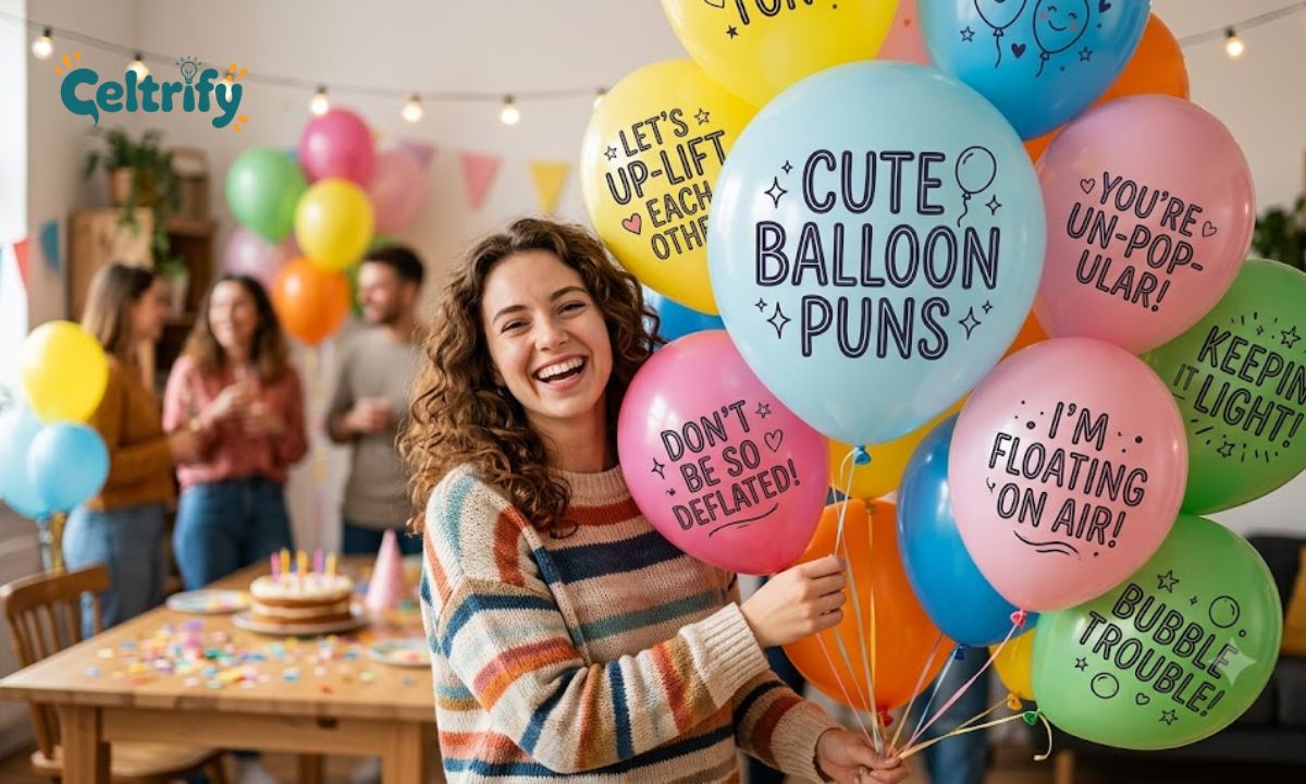 Cute balloon puns