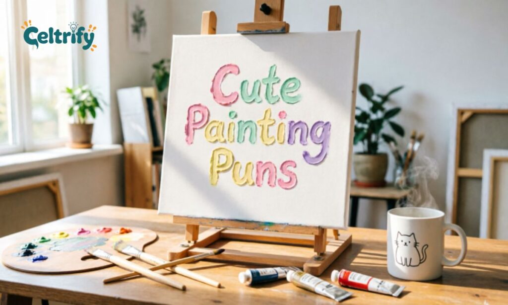 Cute painting puns