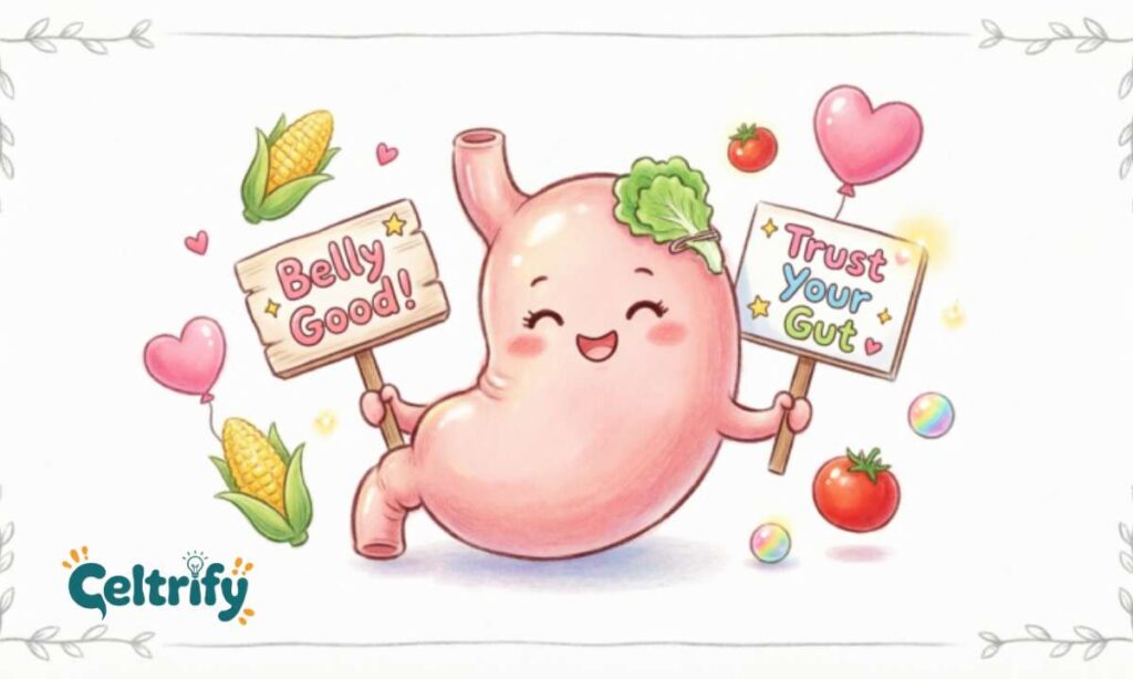 Cute stomach puns