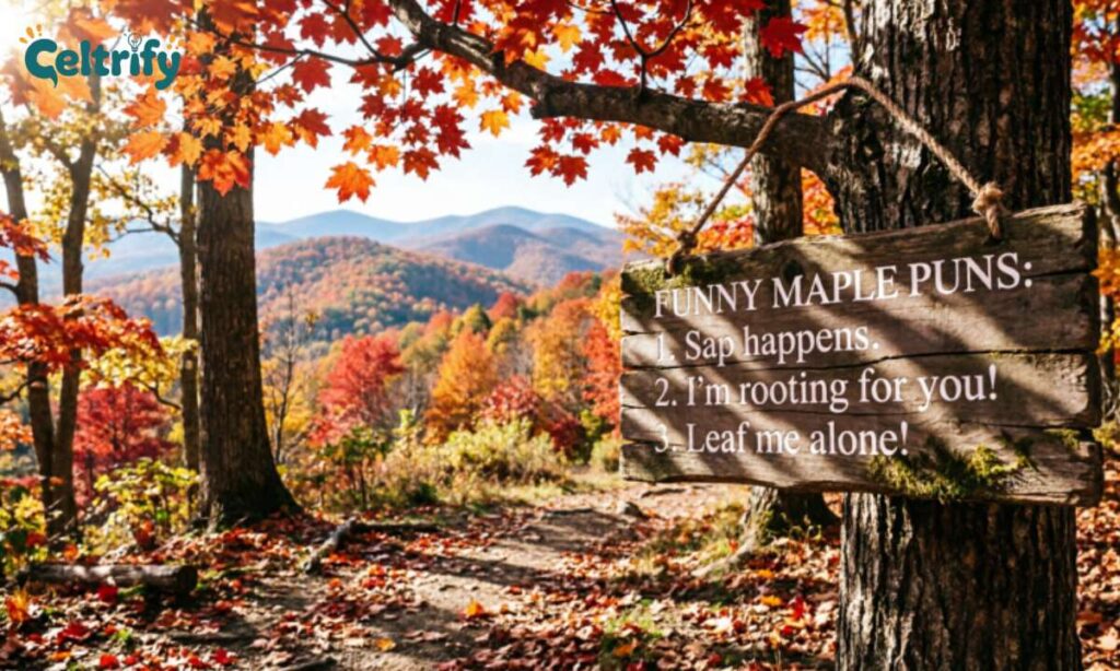 Funny Maple Puns One Liners