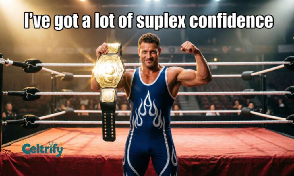 Funny Wrestling Puns Captions