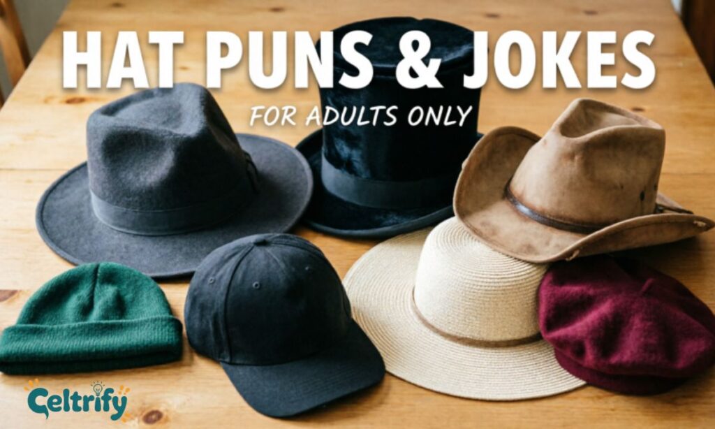 Hat puns and jokes for adults