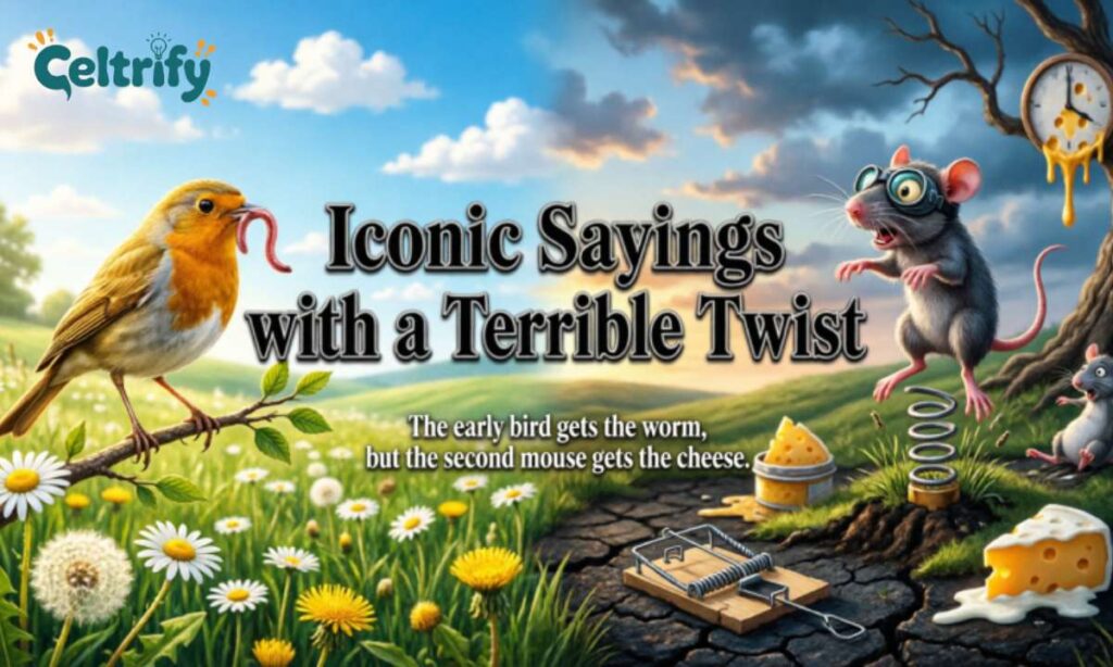 Iconic Sayings with a Terrible Twist