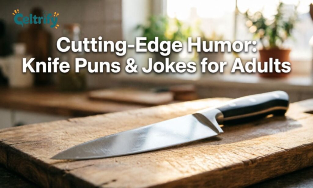 Knife puns and jokes for adults