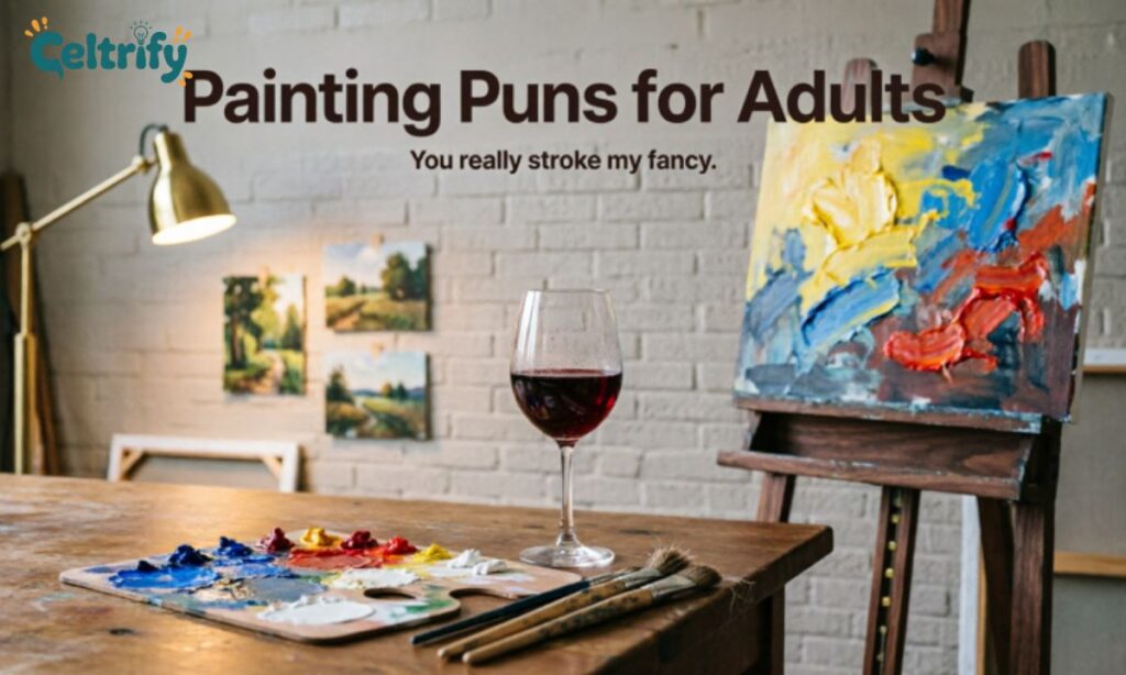 Painting puns for adults