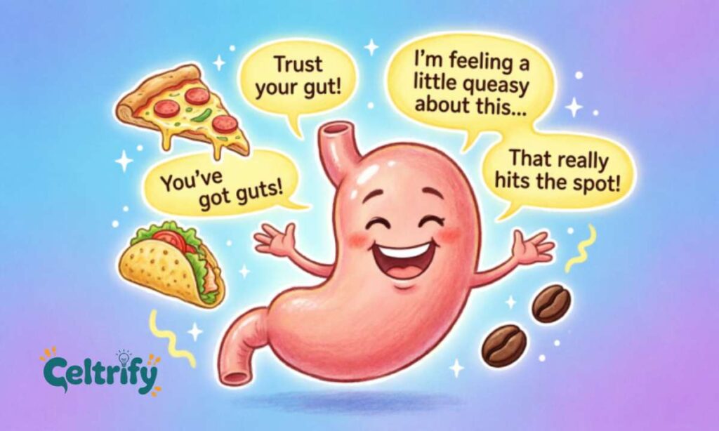 Stomach puns dirty
