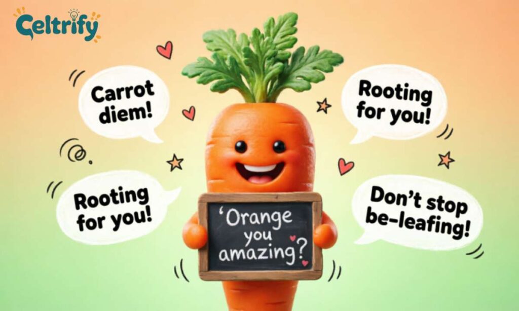 Witty Carrot Puns for Social Media