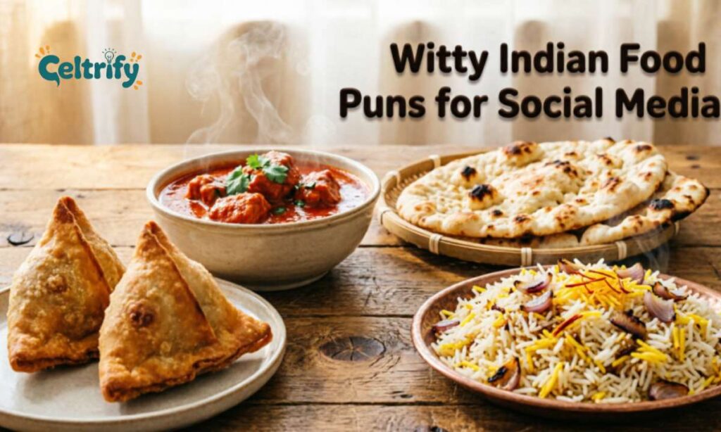 Witty Indian Food Puns for Social Media
