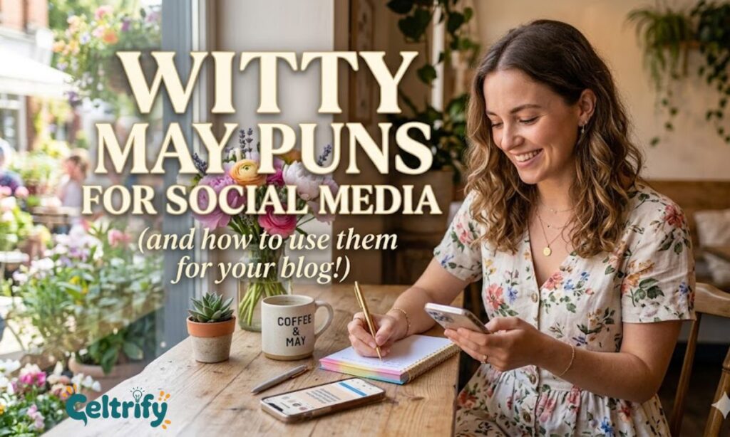 Witty May Puns for Social Media