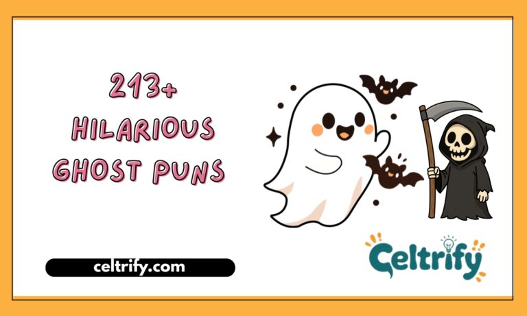 213+ Hilarious Ghost Puns