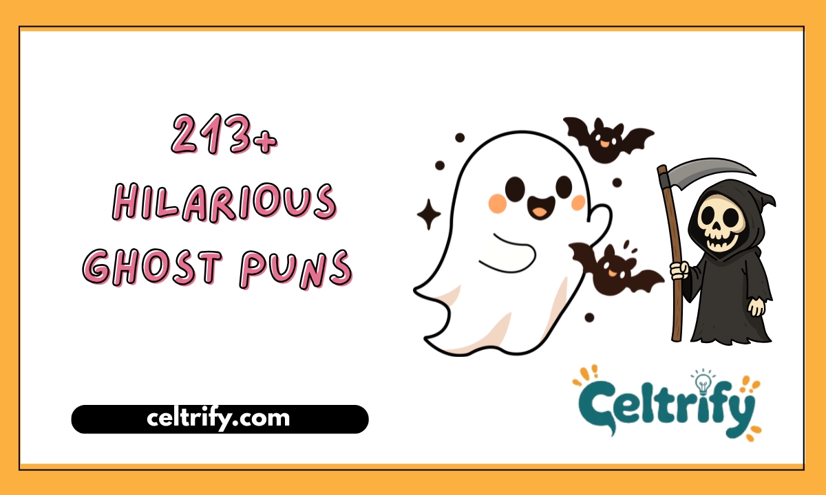 213+ Hilarious Ghost Puns