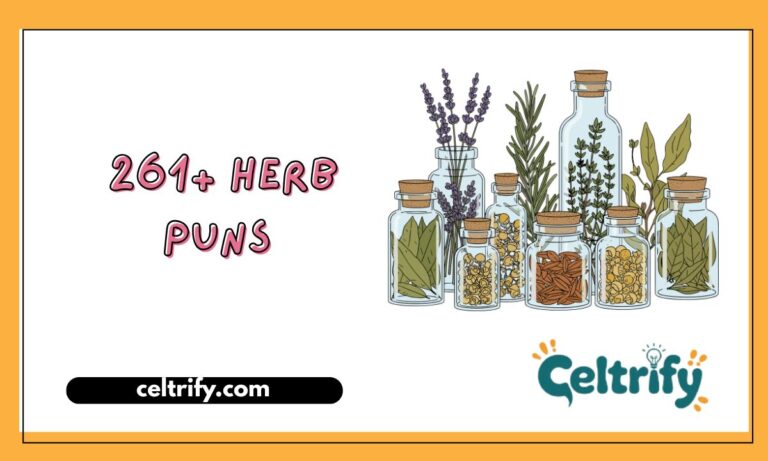 261+ Herb Puns That Are Fresh, Funny, and Full of Flavor