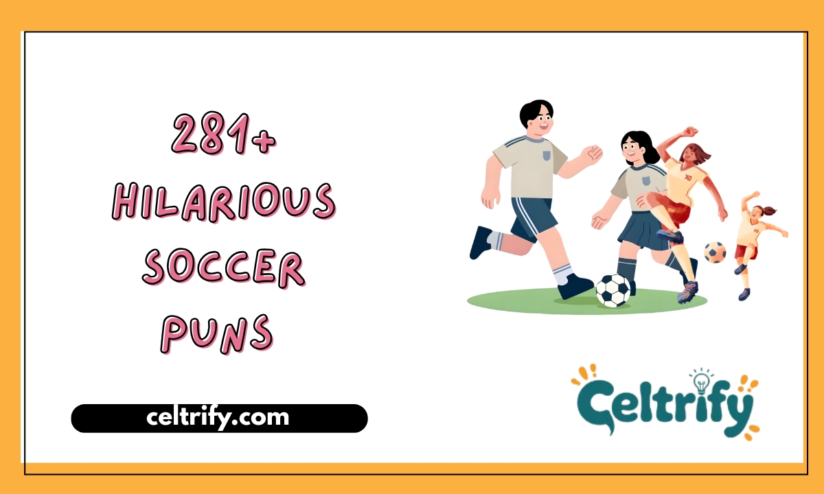 281+ Hilarious Soccer Puns That Score Every Time
