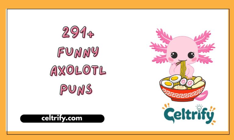 291+ Funny Axolotl Puns That Will Make You Smile Instantly