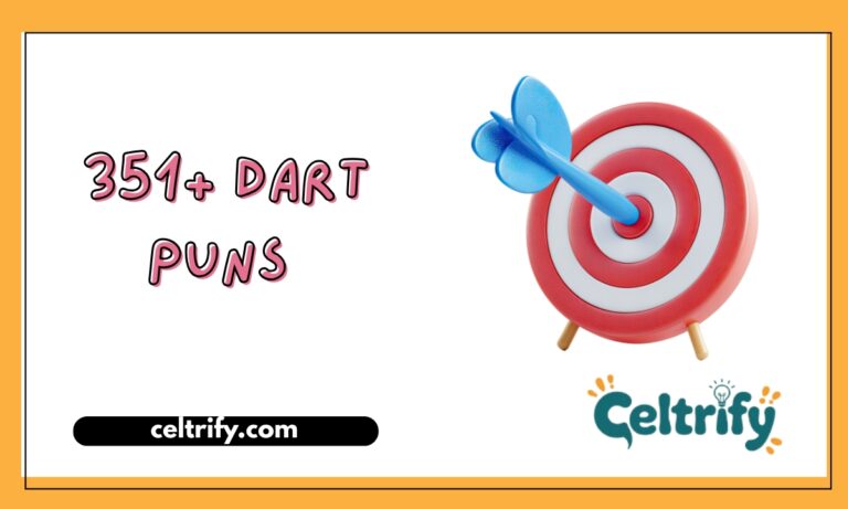 351+ Dart Puns That Hit the Bullseye and Score Big Laughs