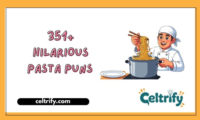 351+ Hilarious Pasta Puns That Will Leave You Noodling with Laughter