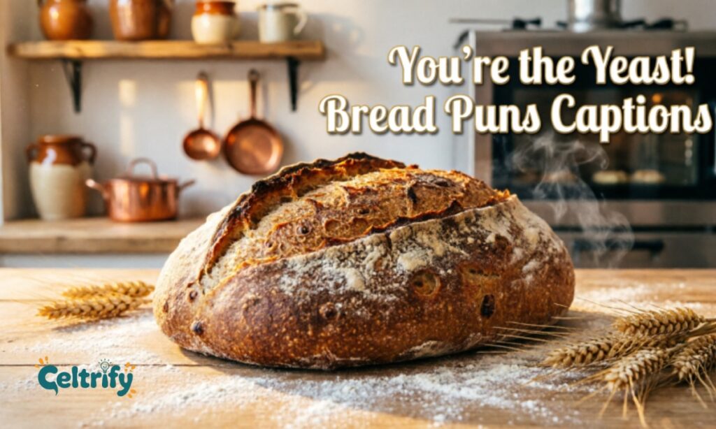 Bread puns captions