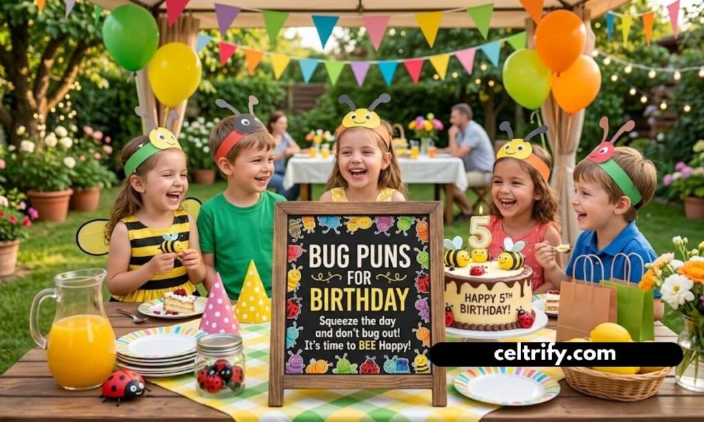 Bug puns for birthday