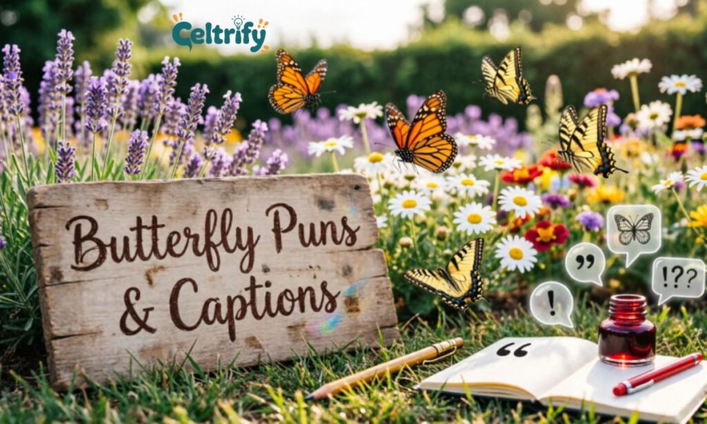 Butterfly Puns Captions