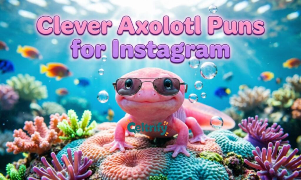 Clever Axolotl Puns for Instagram