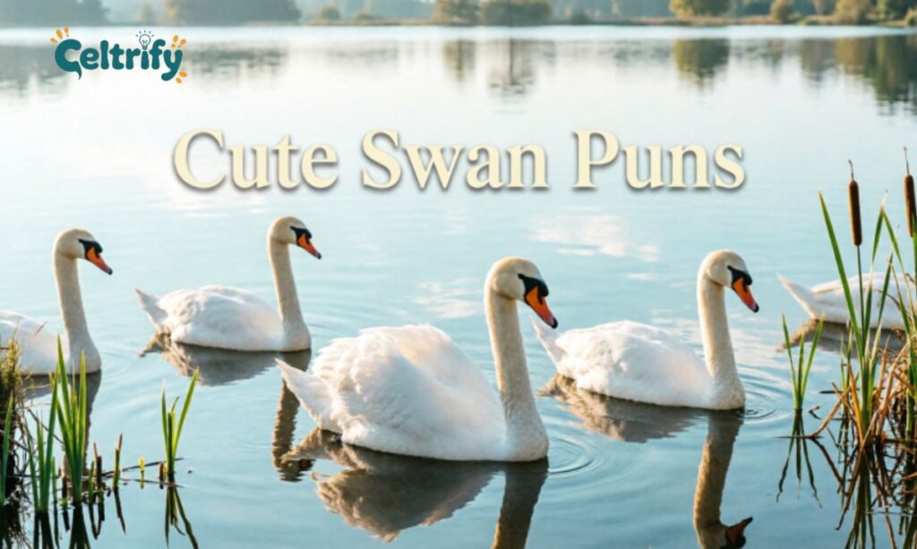 Cute Swan Puns