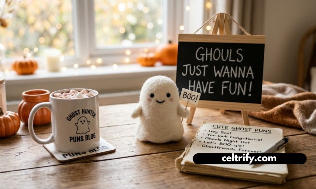 Cute ghost puns