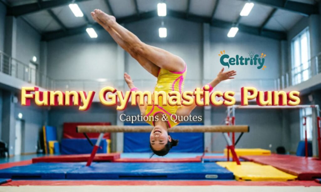 Funny Gymnastics Puns Captions