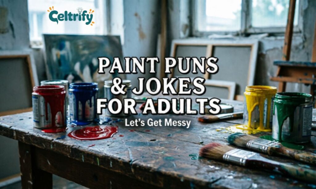 Paint puns and jokes for adults