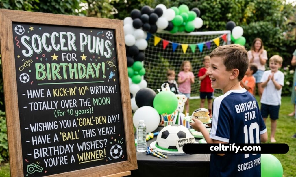 Soccer Puns for birthday