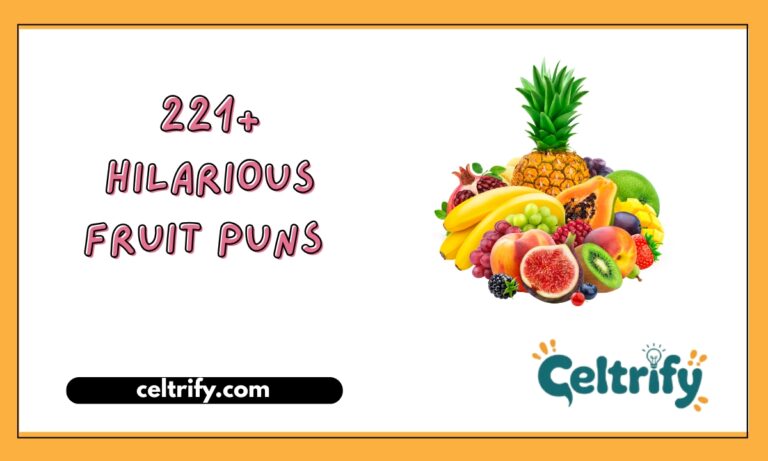 221+ Hilarious Fruit Puns That Will Peel You Laughing