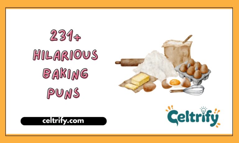 231+ Hilarious Baking Puns
