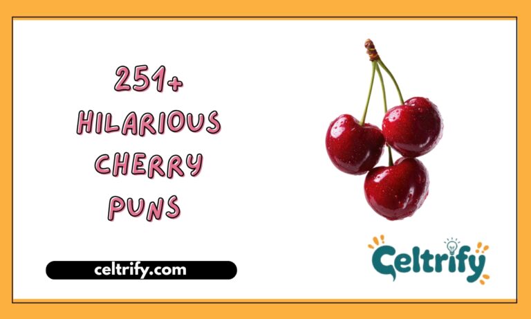 251+ Hilarious Cherry Puns That Hit the Sweet Spot 🍒