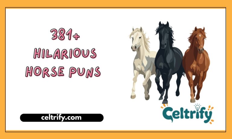 381+ Hilarious Horse Puns That Will Make You Neigh With Joy