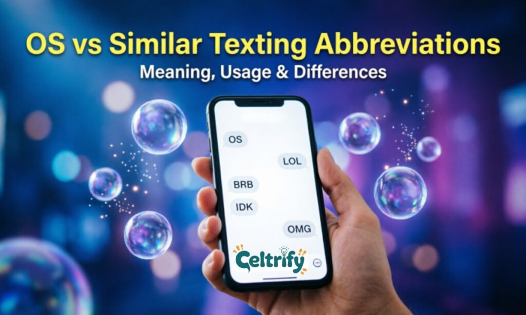 OS vs Similar Texting Abbreviations