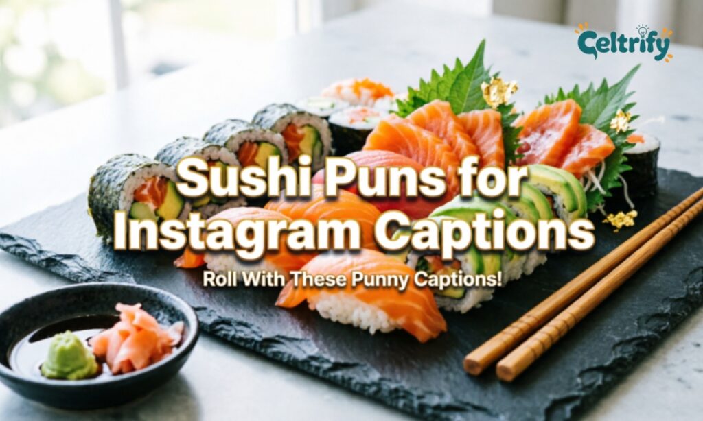 Sushi Puns for Instagram Captions