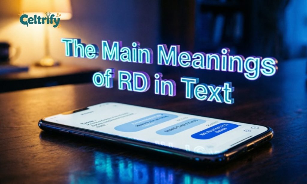 The Main Meanings of RD in Text