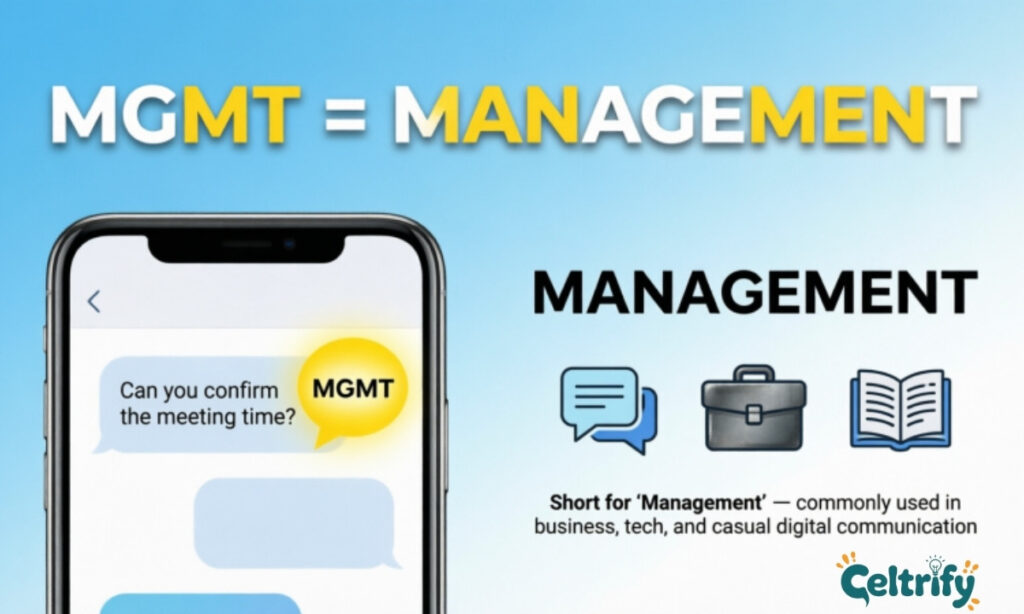 What Does MGMT Mean in Text