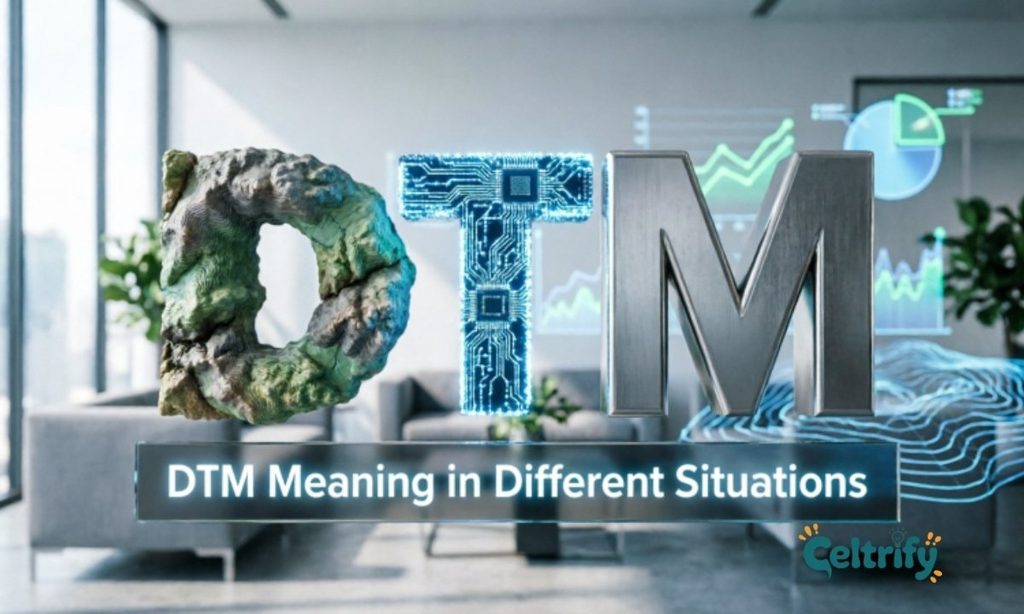 DTM Meaning in Different Situations