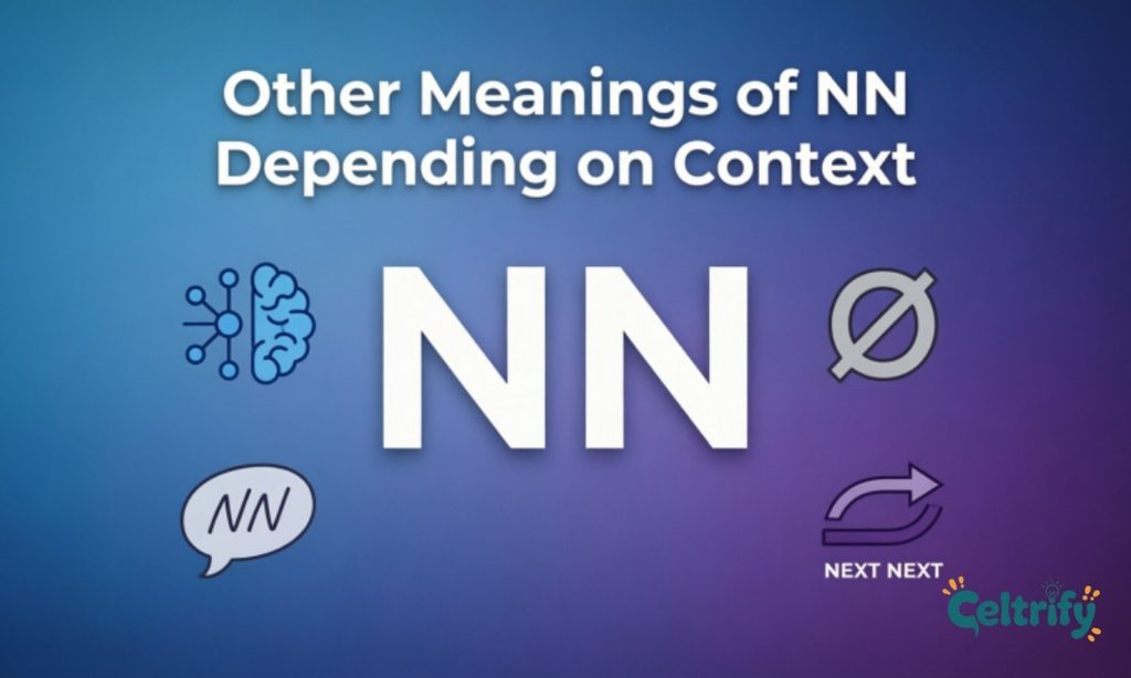 Other Meanings of NN Depending on Context