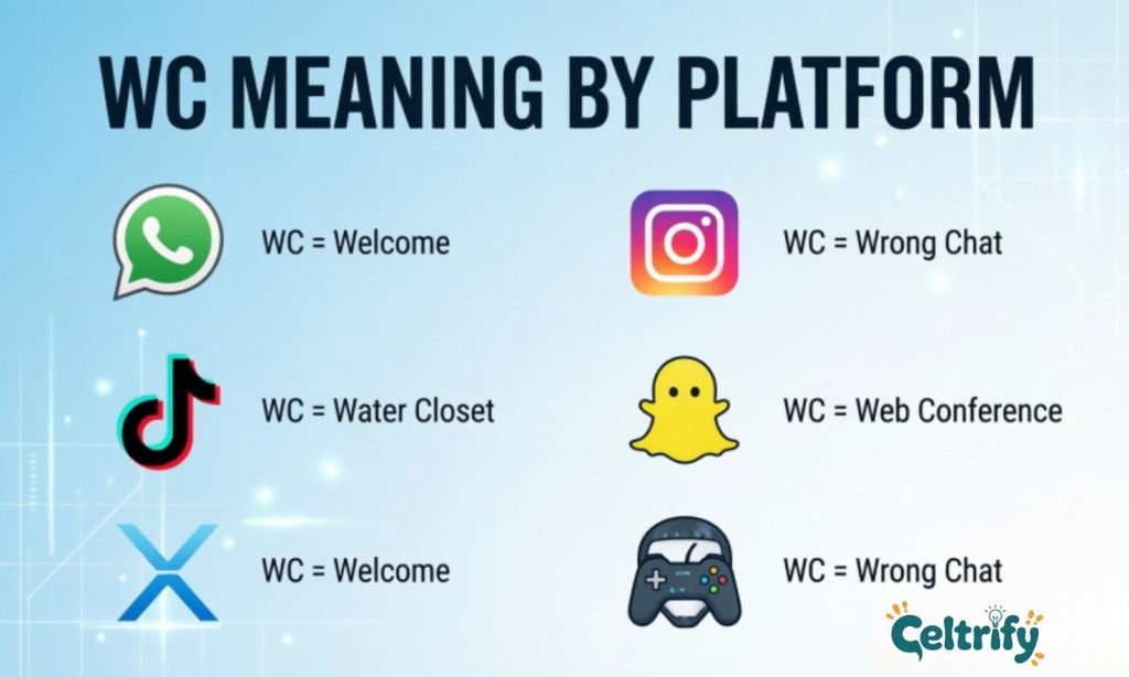 WC Meaning by Platform